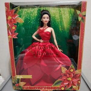 Barbie Doll Holiday 2022 Special Barbie Signature Collectible Black Hair